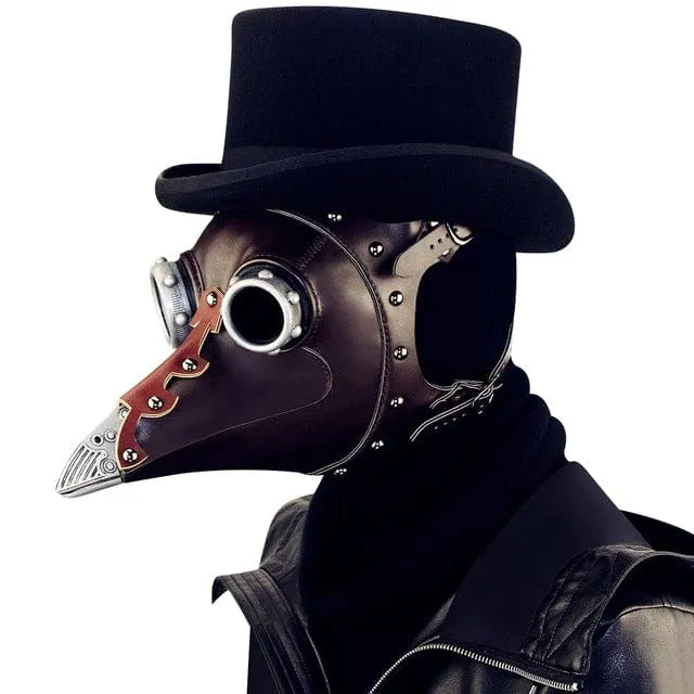 Steampunk Schnabelschnallen Spleißmaske