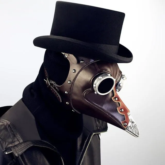 Steampunk Schnabelschnallen Spleißmaske