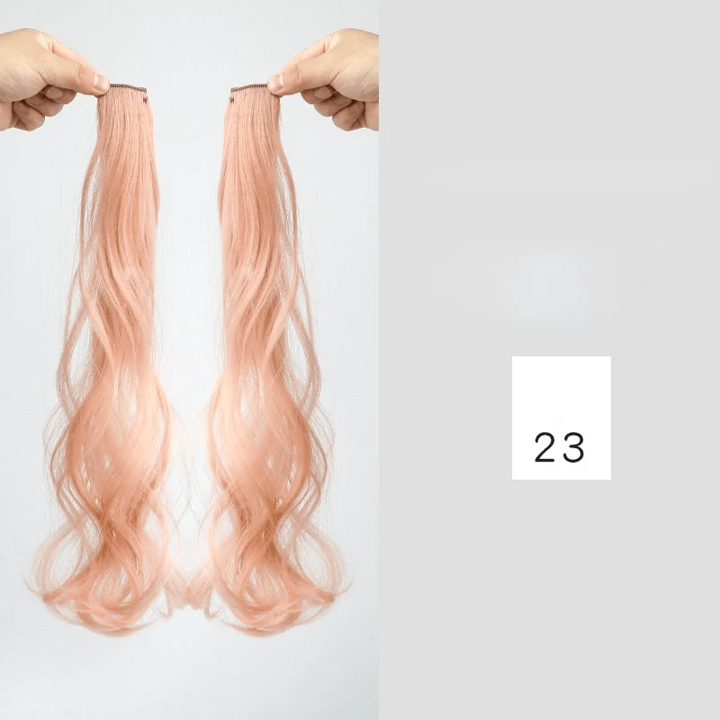 Deep Wave einteilige synthetische Haarverlängerung für Damen