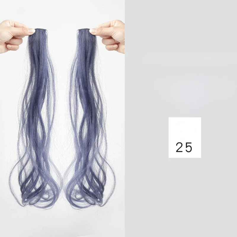 Deep Wave einteilige synthetische Haarverlängerung für Damen