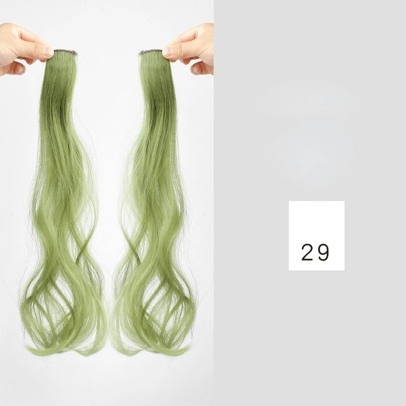 Deep Wave einteilige synthetische Haarverlängerung für Damen