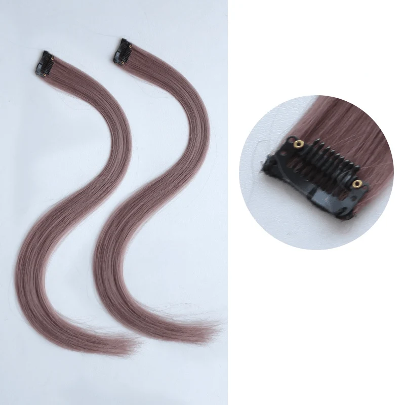 Synthetische Haarverlängerung mit Farbverlauf für Damen