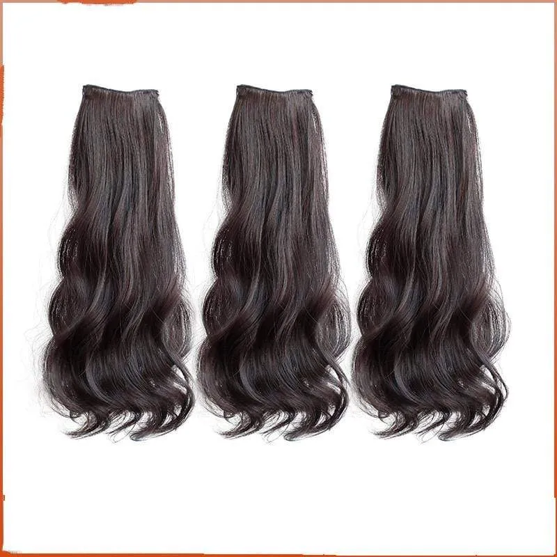 Nahtlose flauschige synthetische Haarverlängerung für Damen