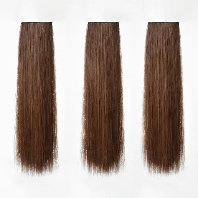 Nahtlose flauschige synthetische Haarverlängerung für Damen
