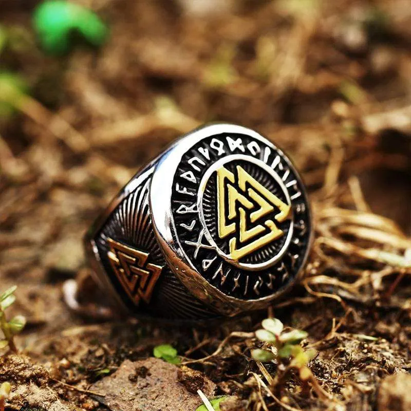 Punk Vintage Briefring für Herren