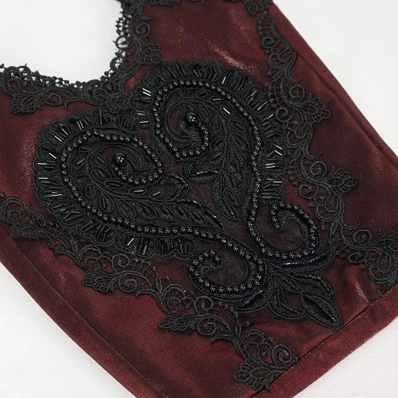 Gothic Floral Double Color Tasche für Damen