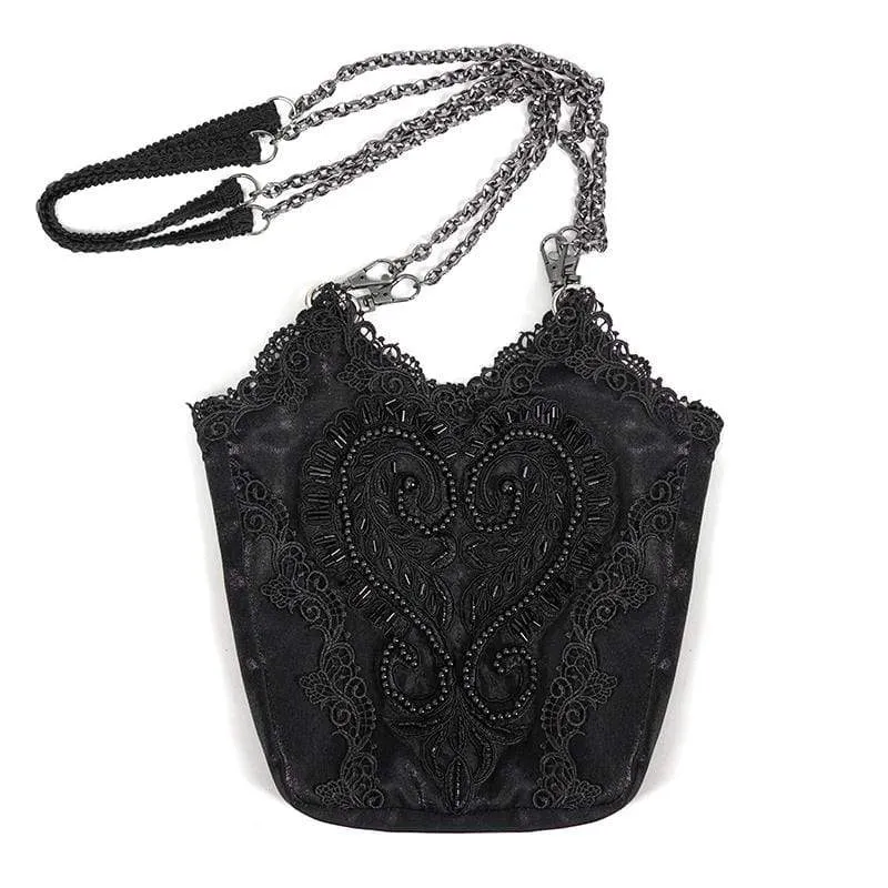 Gothic-Blumenbeutel für Damen