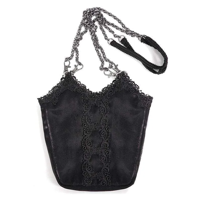 Gothic-Blumenbeutel für Damen