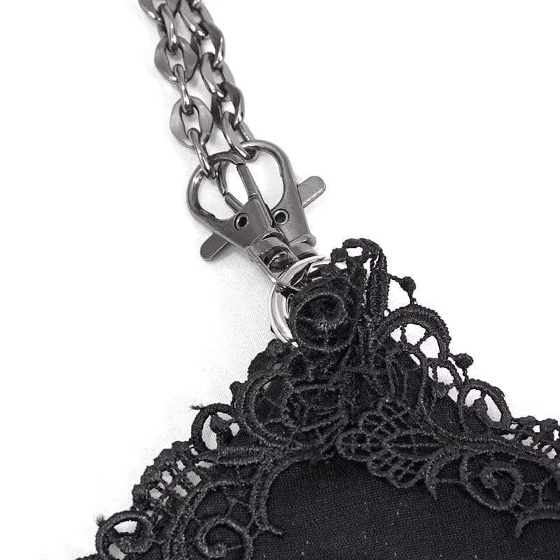 Gothic-Blumenbeutel für Damen