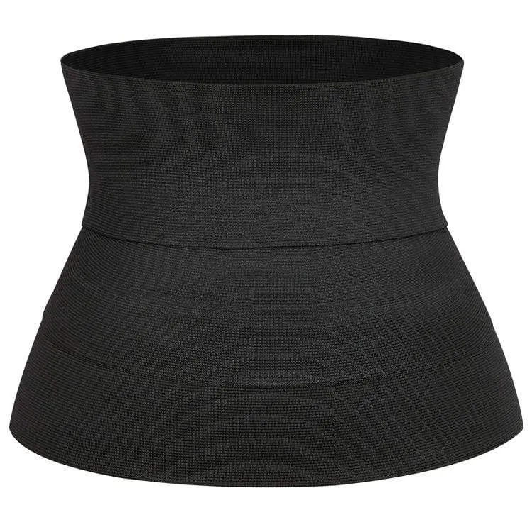 Damen Punk elastischer Klettverschluss Shapewear Schlankheitsgürtel Taillengürtel