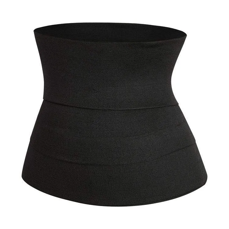 Damen Punk elastischer Klettverschluss Shapewear Schlankheitsgürtel Taillengürtel