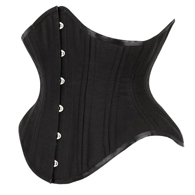 Damen Gothic 20 Steel Boned Underbust Korsetts