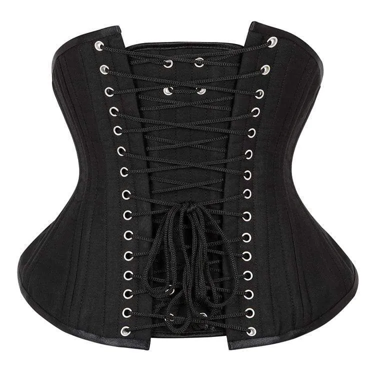 Damen Gothic 20 Steel Boned Underbust Korsetts