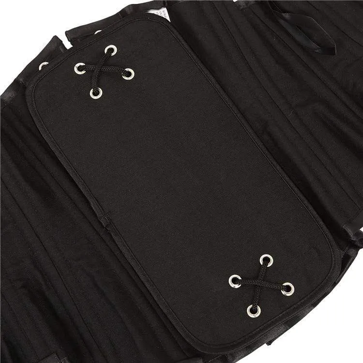 Damen Gothic 20 Steel Boned Underbust Korsetts