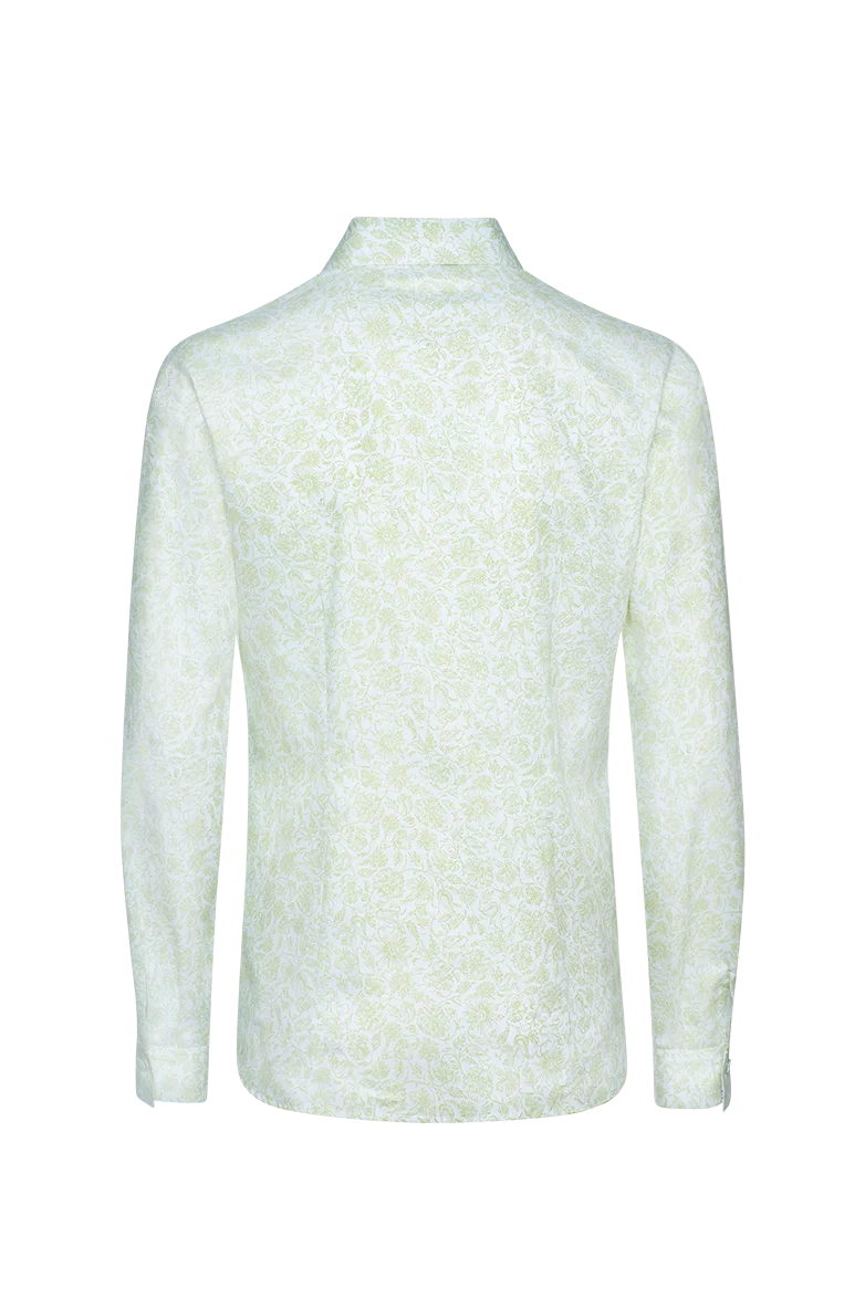 Bluse aus Baumwoll-Feinsatin