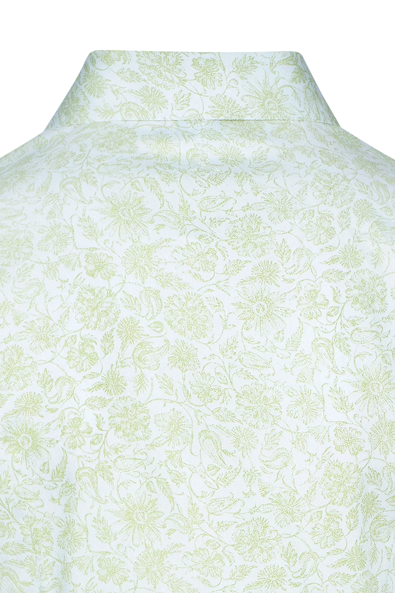 Bluse aus Baumwoll-Feinsatin