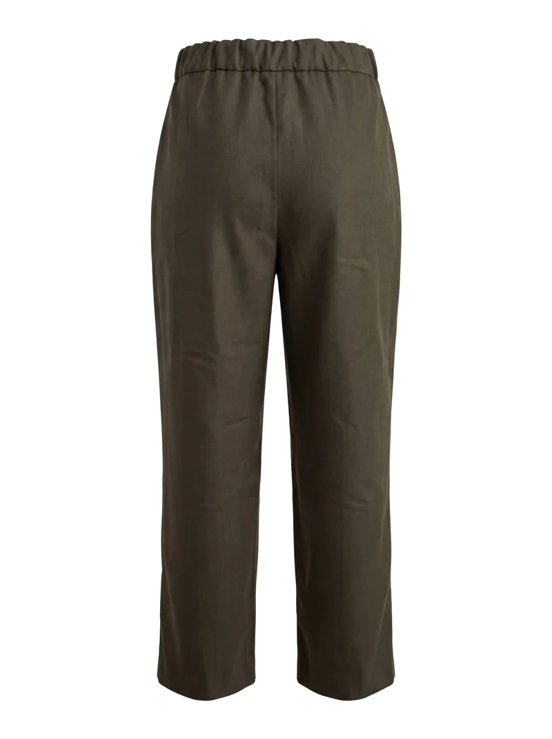 Moderne Hose aus Wollsatin