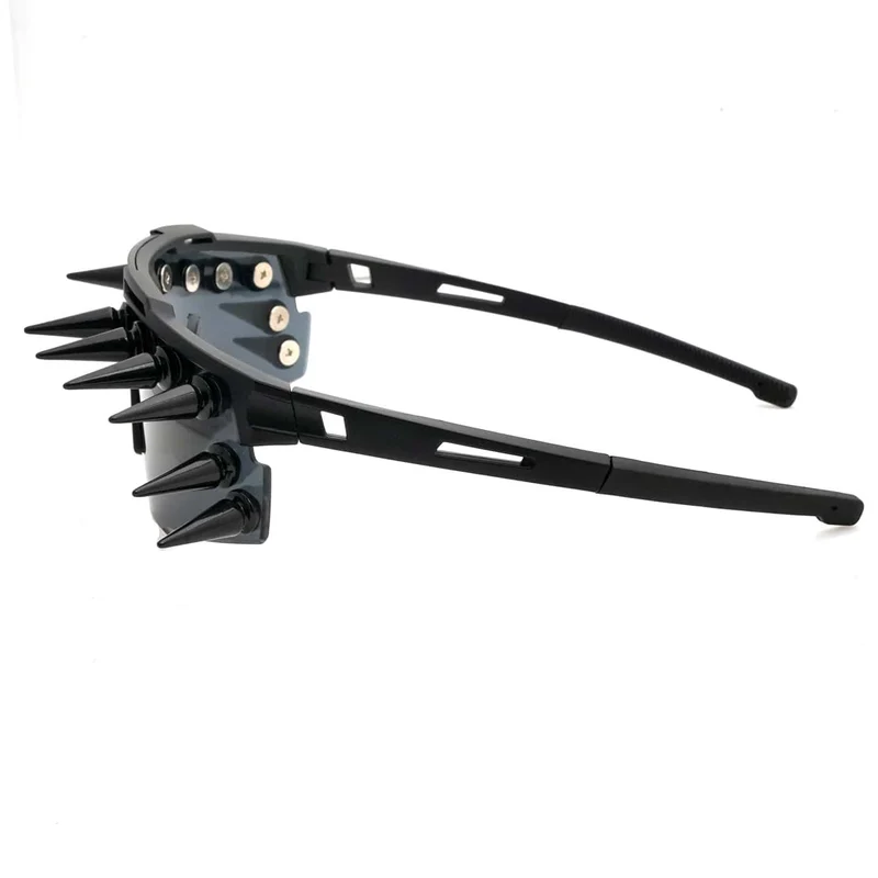 Unisex Punk Sonnenbrille mit Nieten