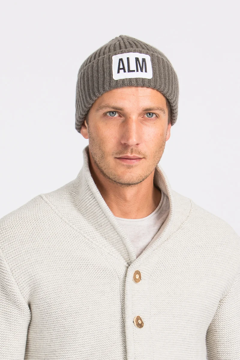 Almliebe Cashmere Mütze Low Taupe