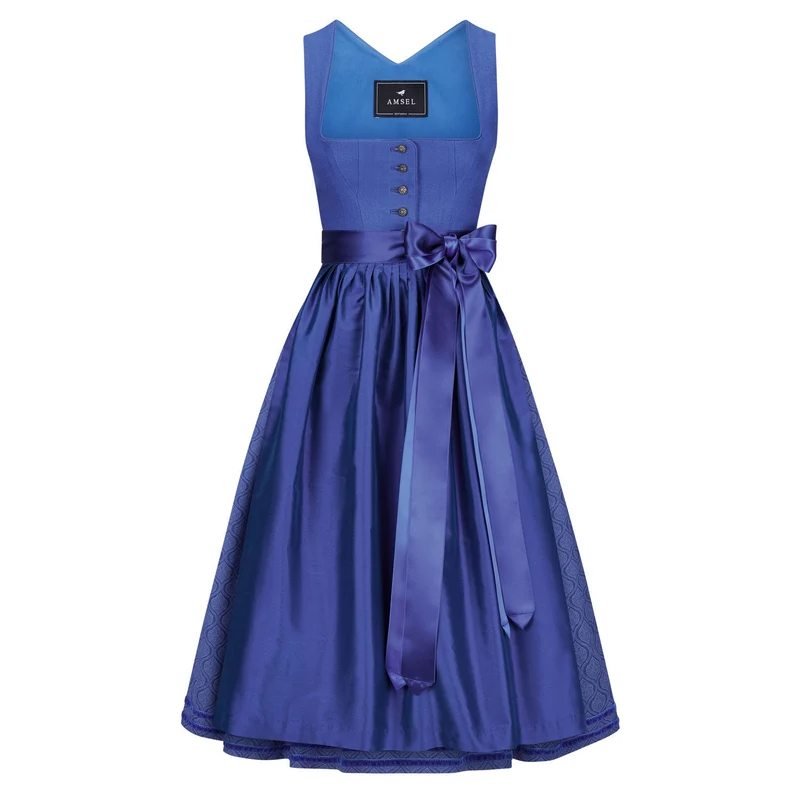 Leinendirndl Nele Blau