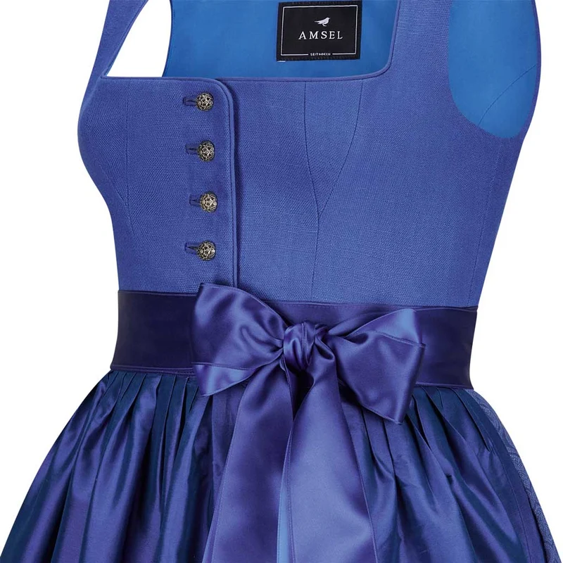 Leinendirndl Nele Blau