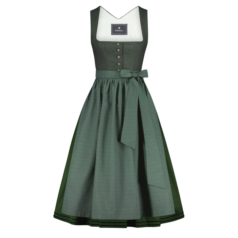 Dirndl Madita Grün (lang)