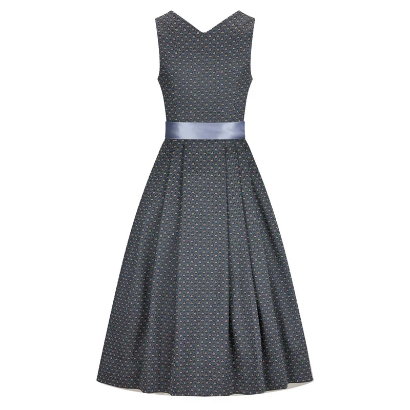 Dirndl Clea Mittelblau