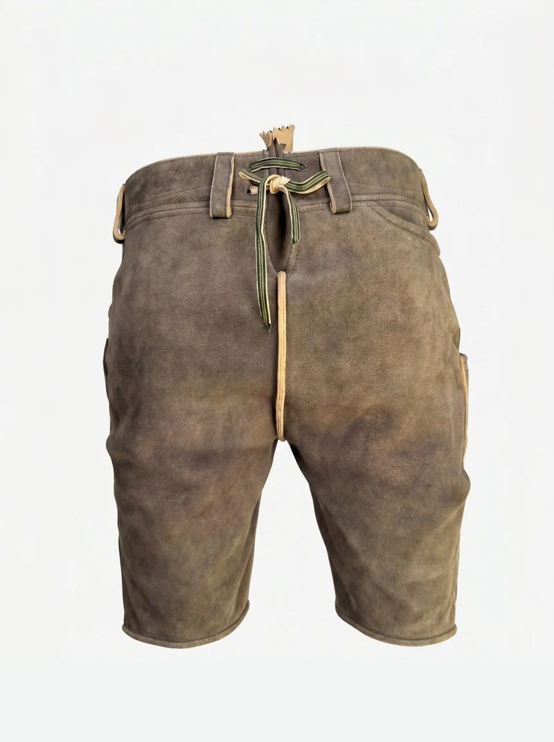 Ziegenlederhose, sämisch