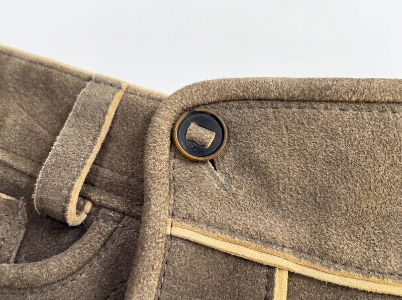 Ziegenlederhose, sämisch