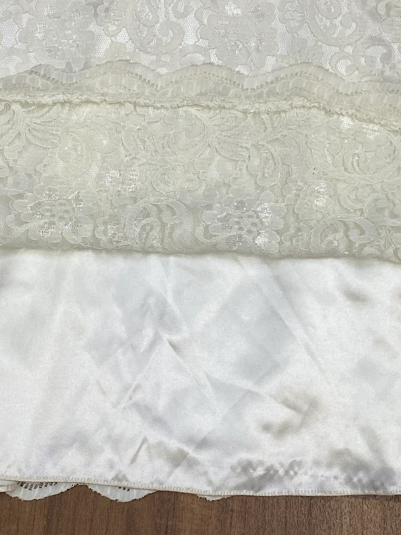 Vintage Brautkleid - Ivory – Gr. 54