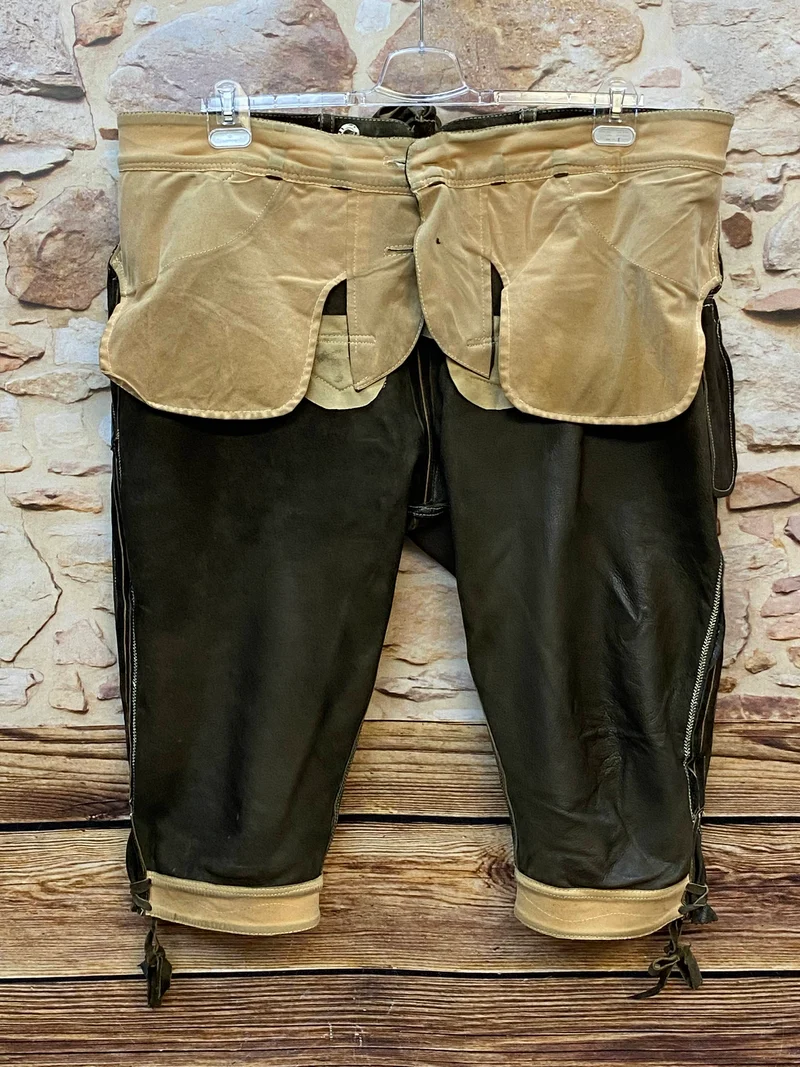 Stockerpoint Kniebund Lederhose Gr. 60 Braun