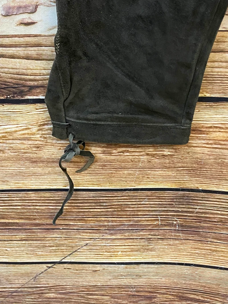 Vintage Trachten Lederhose Kniebund Dunkelbraun – Gr. 56–58 Karl Klüber