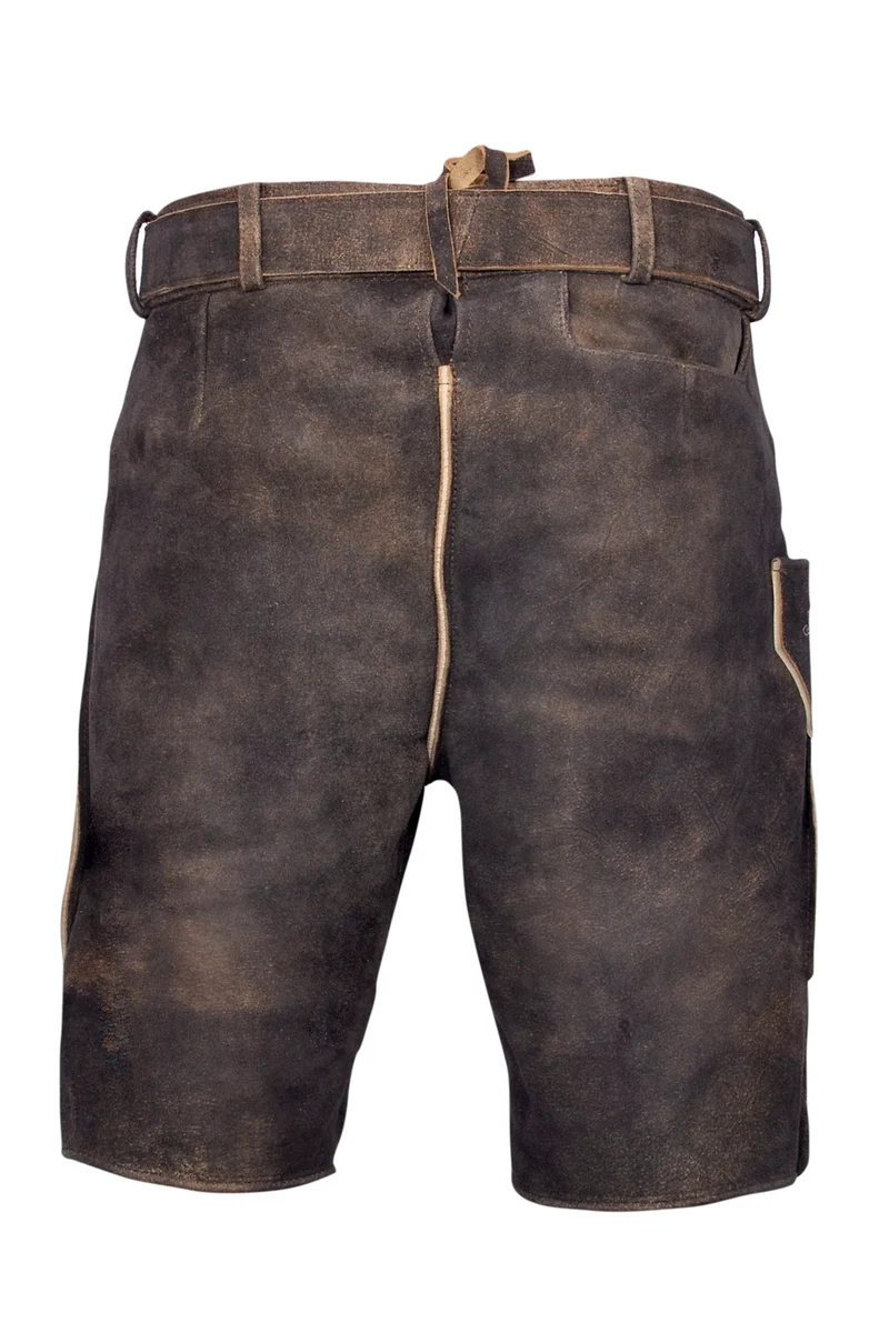 Lederhose G´Weih & Silk Boris Kaffee