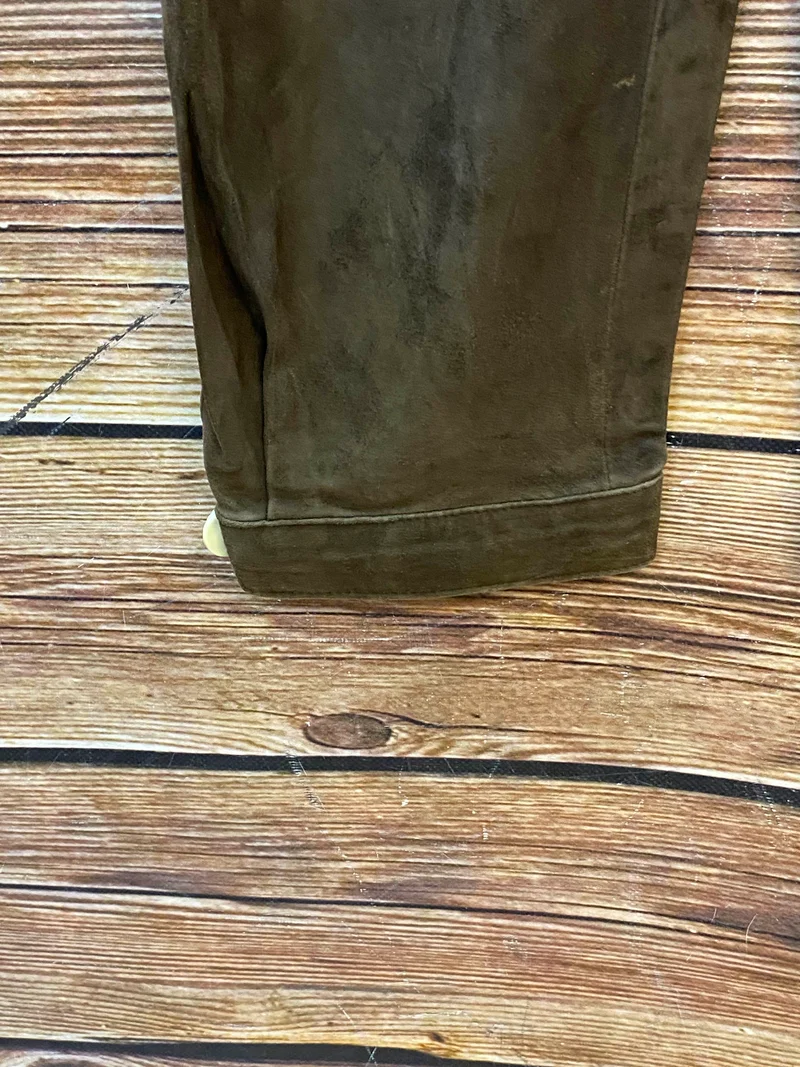 Vintage Trachtenlederhose Damen lang Gr. 36