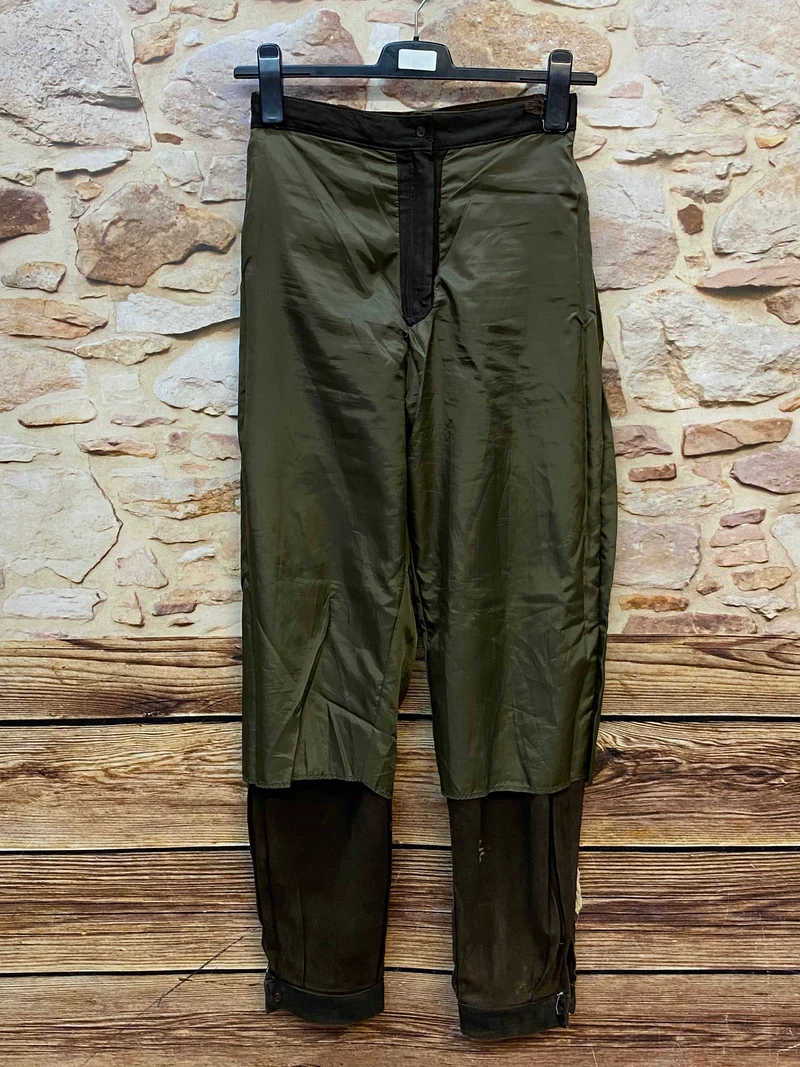 Vintage Trachtenlederhose Damen lang Gr. 36
