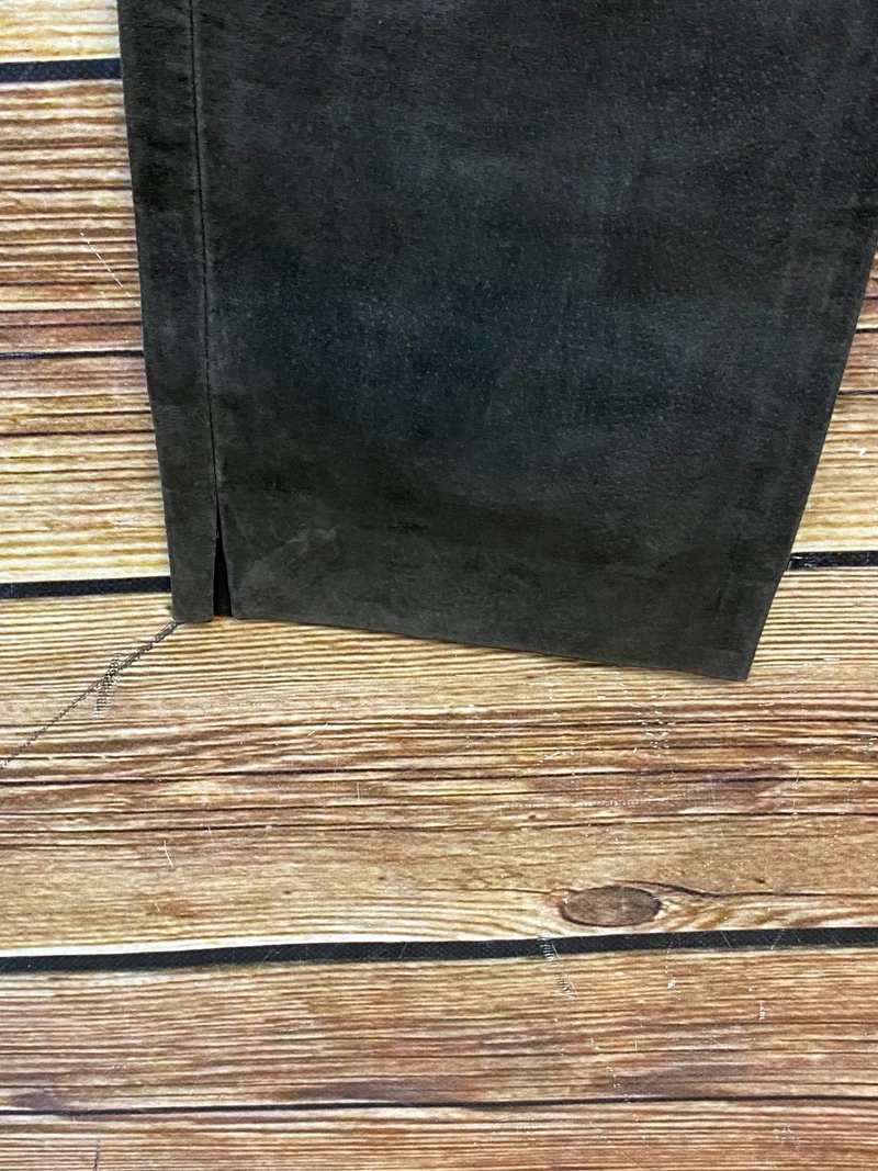 Vintage Trachtenlederhose Damen lang Gr. 38