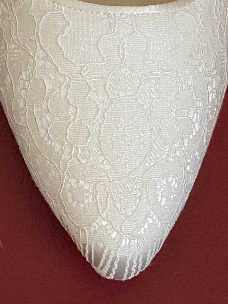 Brautschuh Hochzeitsschuhe Gr.43 neu, ungetragen Ivory