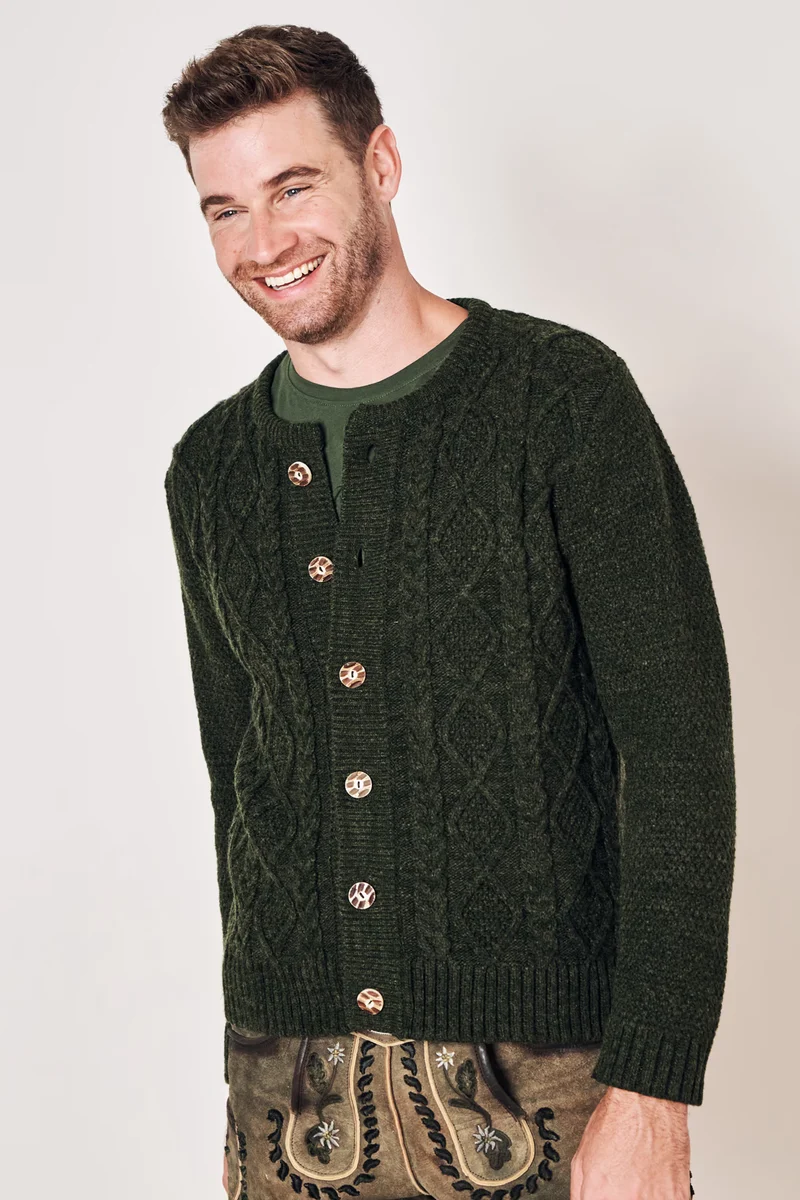 Herren Jacke - MAXI - Krüger Buam - 972165-000-0057 - Strickjacke - Trachtenjacke