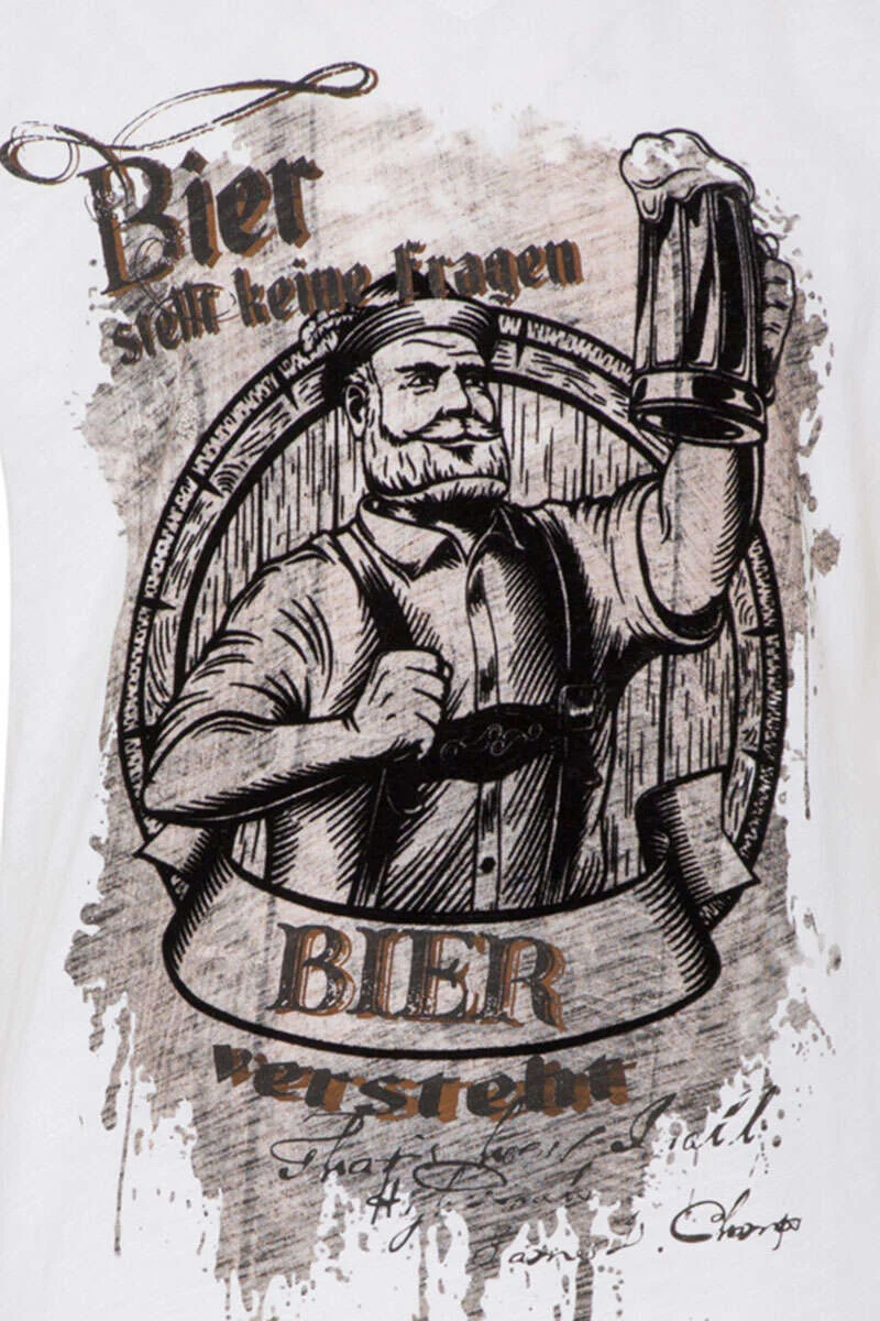 Herren T-Shirt `Bier versteht´