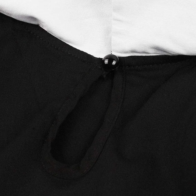 Frauen Gothic Bet Stickerei Umlegekragen Kreis Kleider