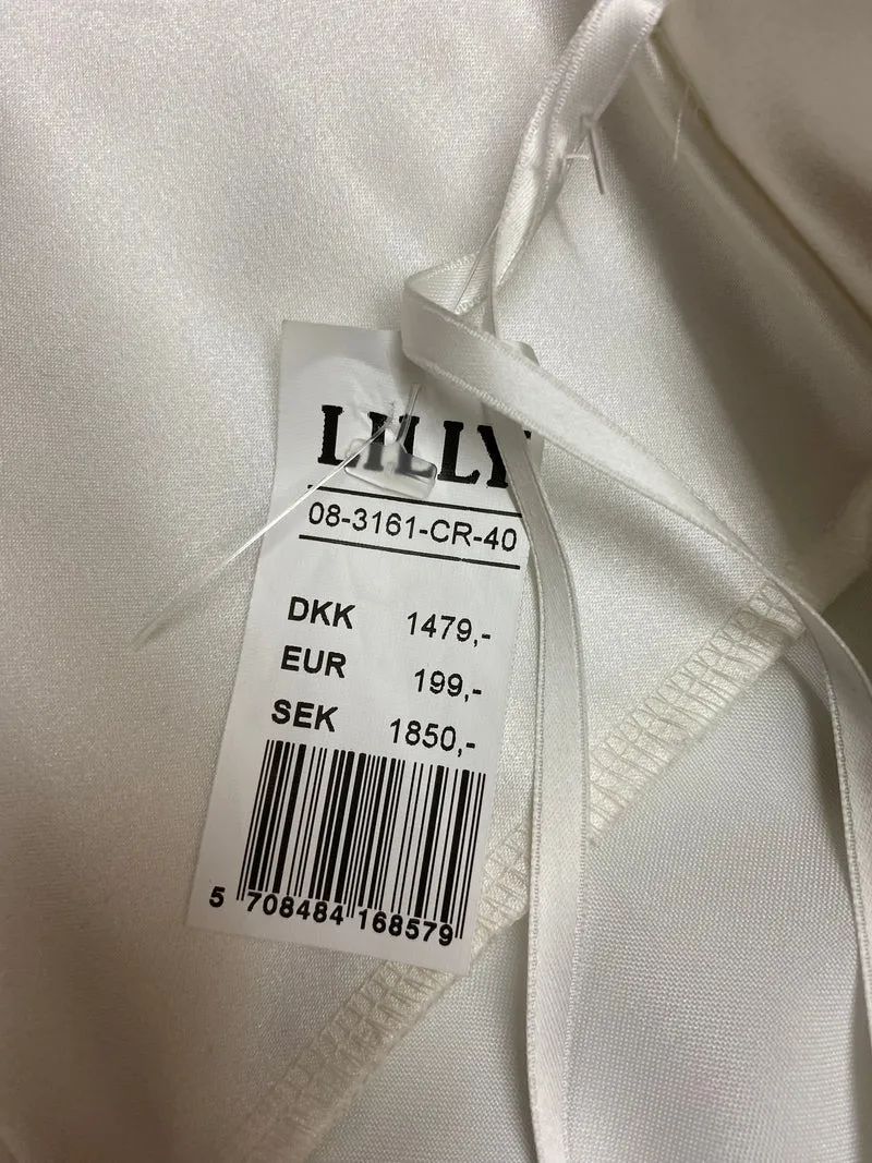 Vintage Brautkleid kurz ivory Tüll Lilly Gr. 42 Standesamt