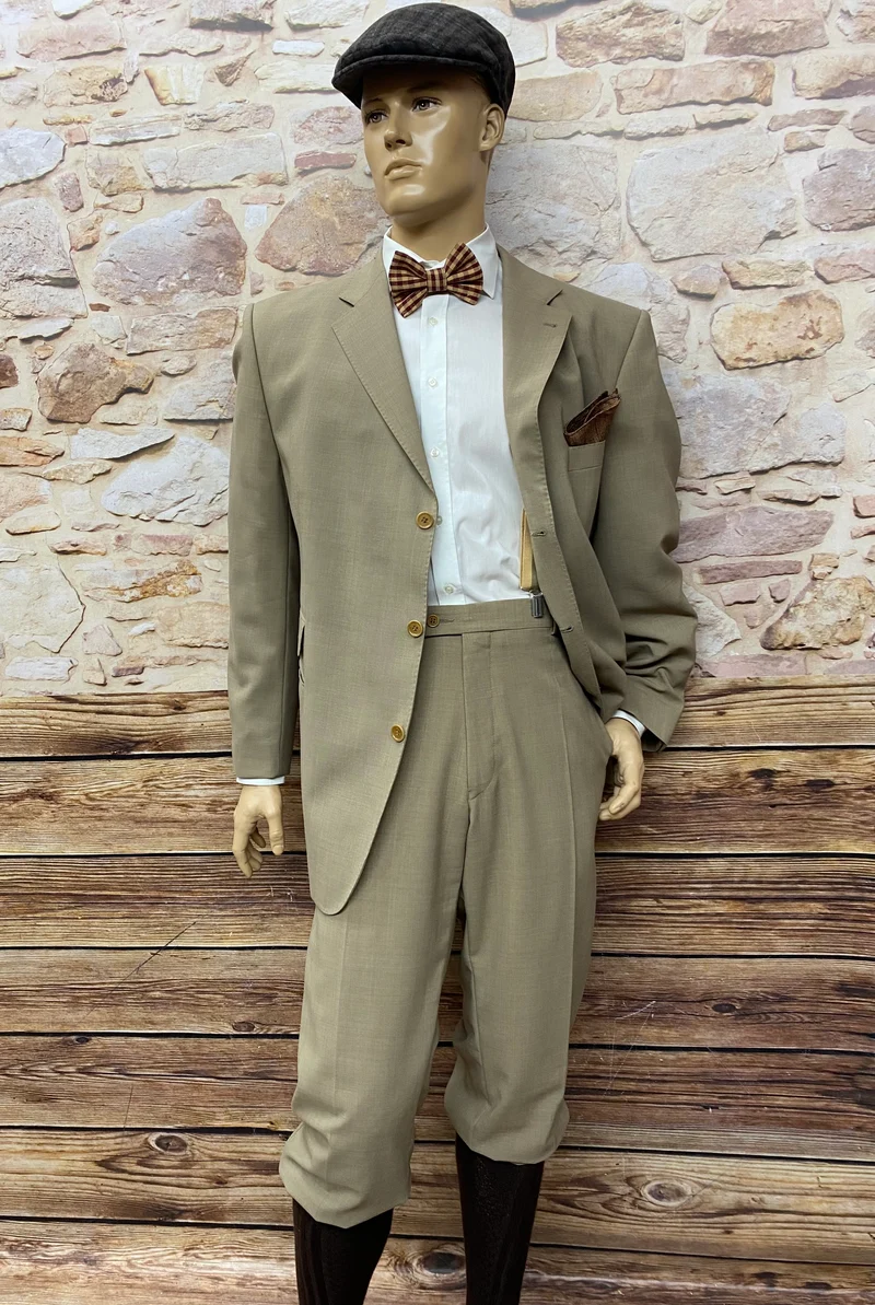 Vintage - Anzug - 8-teilig – Beige | 20er Jahre Stil Unikat