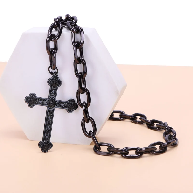 Unisex Punk Cross Waist Chain Pant Chain