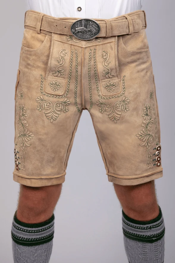 Lederhose Adam kurz
