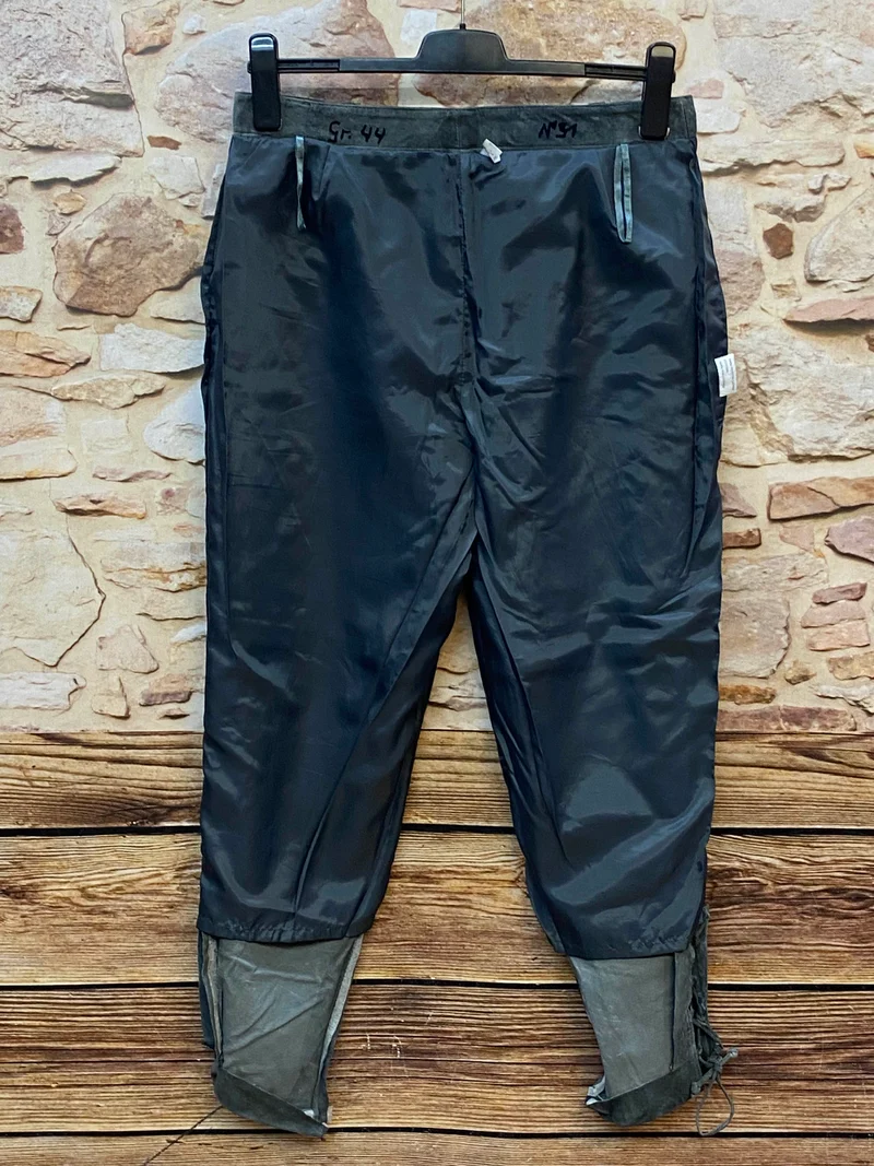 Trachten-Lederhose Damen in Dunkelgrau Gr.44