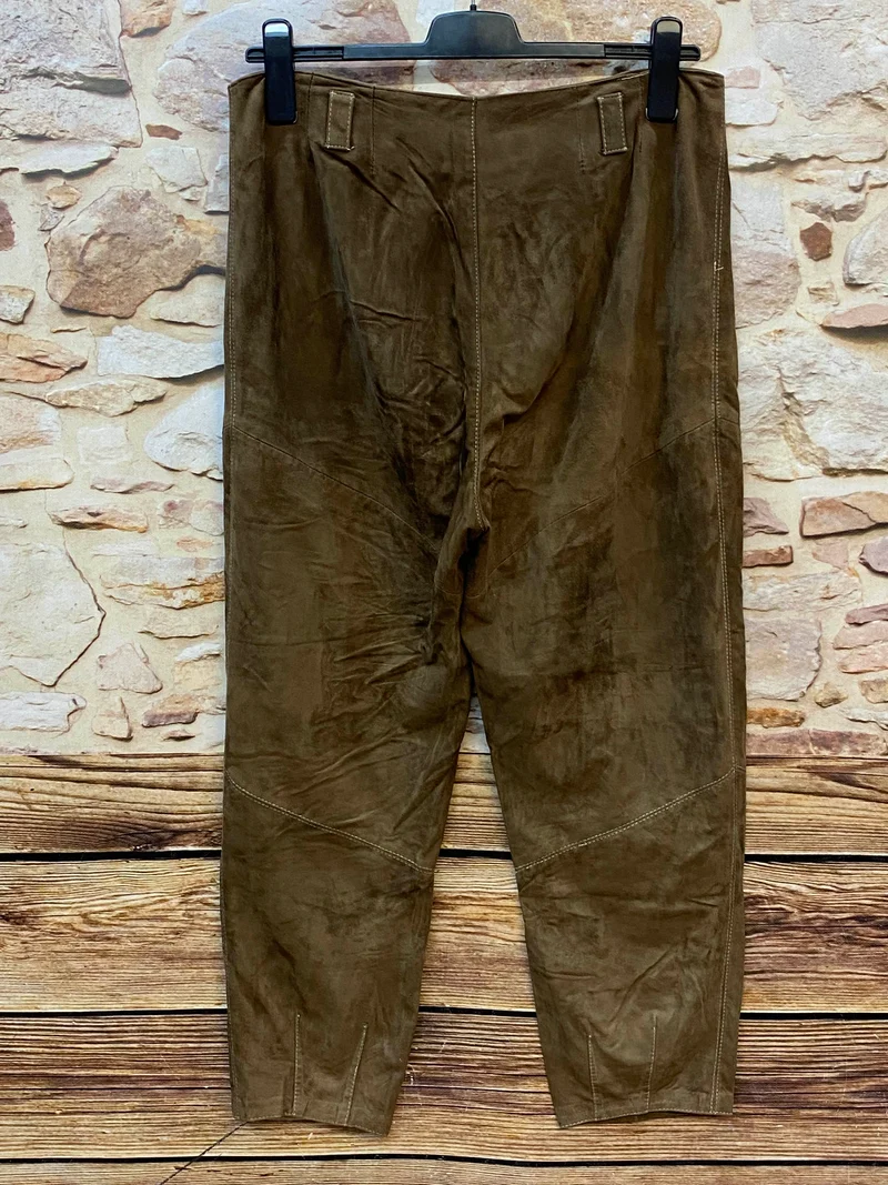 Damen Trachten-Lederhose von Country Line in Braun
