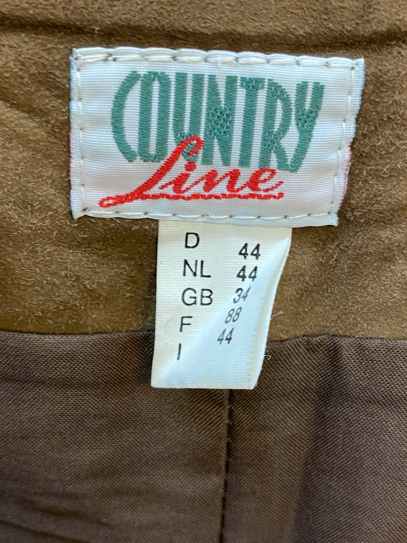 Damen Trachten-Lederhose von Country Line in Braun