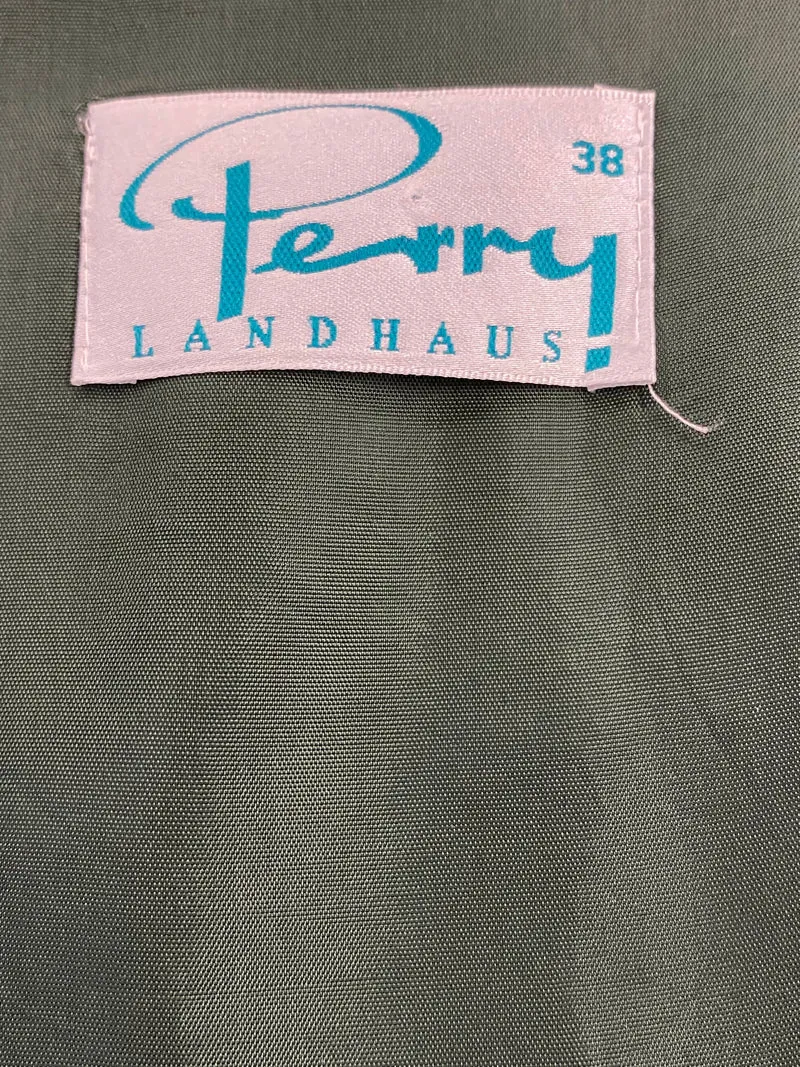 Vintage Damen Weste Gr. 38 Dunkelgrün – Perry Landhaus
