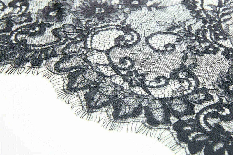 Frauen Velour und Lace Goth Meerjungfrau Rock