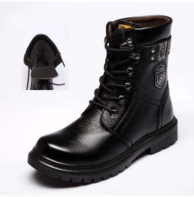 Herren Iron Buckle Strap Schnürstiefel von Martin